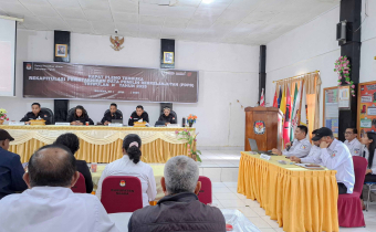 Bawaslu Ngada Awasi Pleno Rekapitulasi DPB Triwulan II 