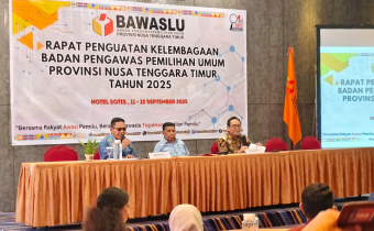 Bawaslu NTT Gelar Penguatan Kelembagaan Pengawas Pemilu, Bahas Evaluasi dan Revisi UU Pemilu-Pilkada