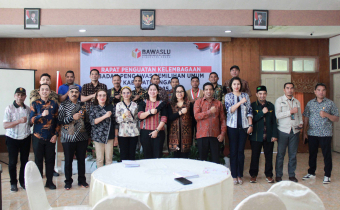Bawaslu Kabupaten Ngada Gelar Rapat Koordinasi Penguatan Kelembagaan Bersama Stakeholder
