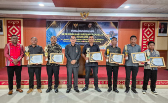 Bawaslu Ngada Raih Predikat Informatif dari Komisi Informasi Provinsi NTT