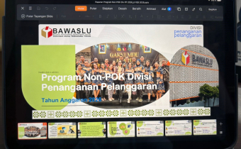 Rapat Koordinasi Pelaksanaan Program Kegiatan Non-Tahapan Divisi P3S