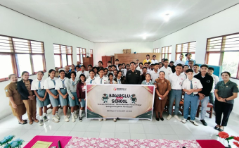 Bawaslu Kabuapten Ngada Goes to School di SMAN 2 Jerebuu