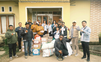 Bawaslu Ngada Peduli Gempa Flores, Salurkan Bantuan Di 3 Titik Wilayah Utara Ngada