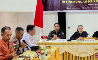 Bawaslu Ngada Hadiri Forum Konsultasi Publik 9 Standar Pelayanan Kpu Kabupaten Ngada